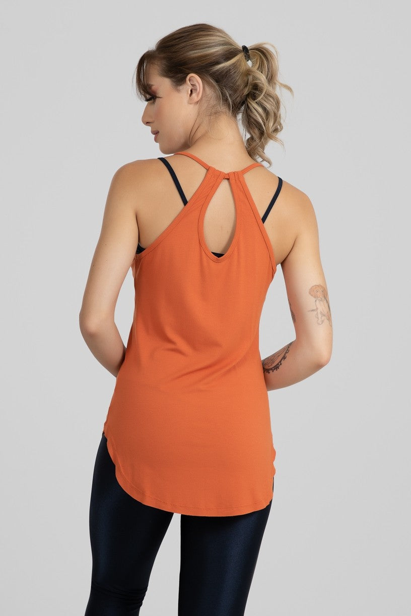 REGATA VISCOLYCRA ABAULADA (LARANJA)