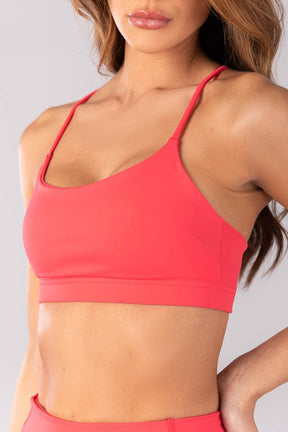 [CONJUNTO] Calça Legging + Top com Alças Ajustáveis nas Costas (Rosa Pink) | Ref: K4386-A
